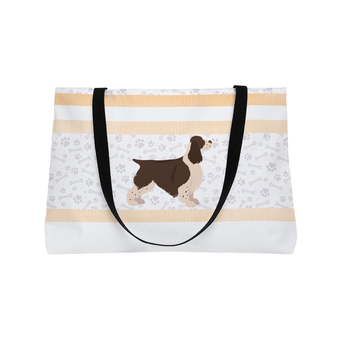 Coral Springer Spaniel Weekender Bag