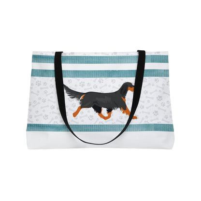 Teal Gordon Setter Weekender Bag