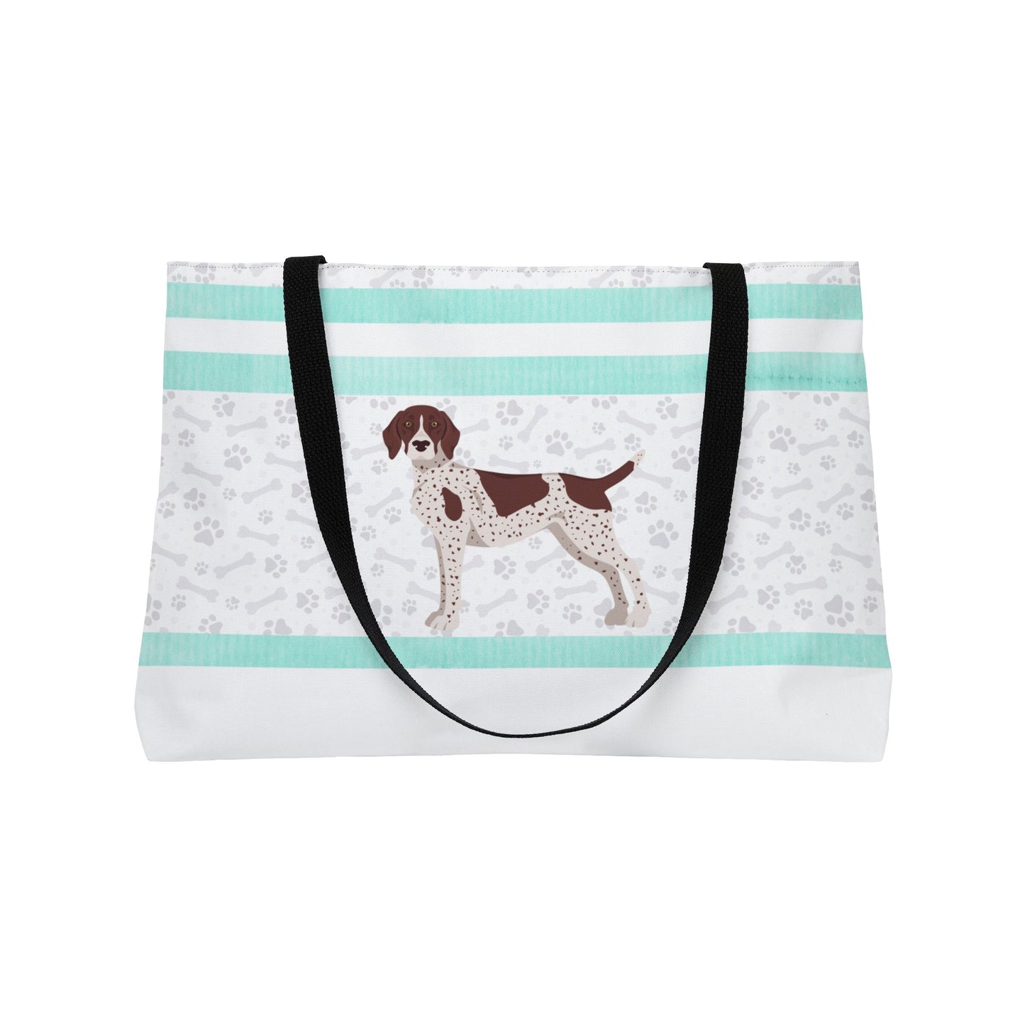 Light Blue German Short Haired Pointer Weekender Bag