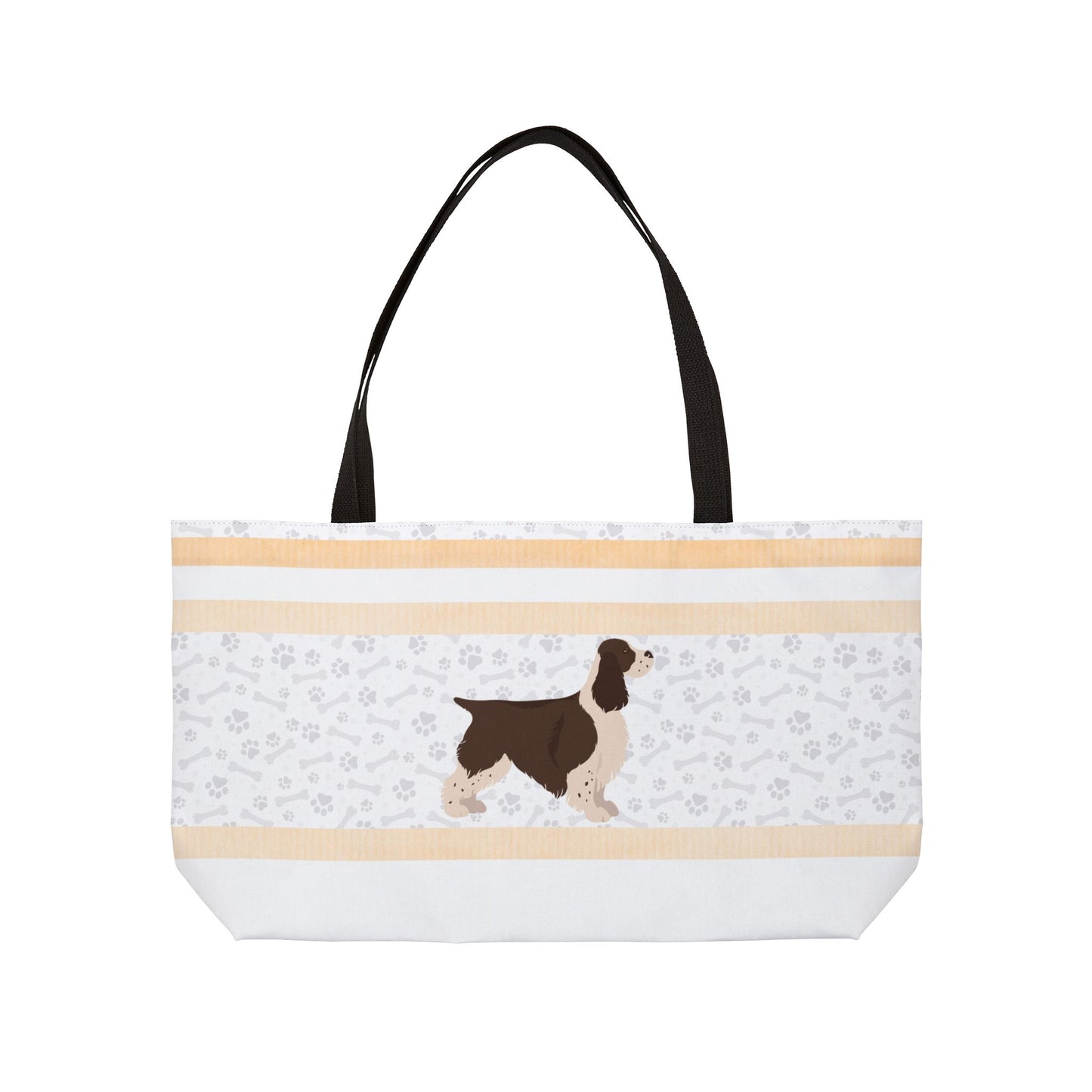 Coral Springer Spaniel Weekender Bag