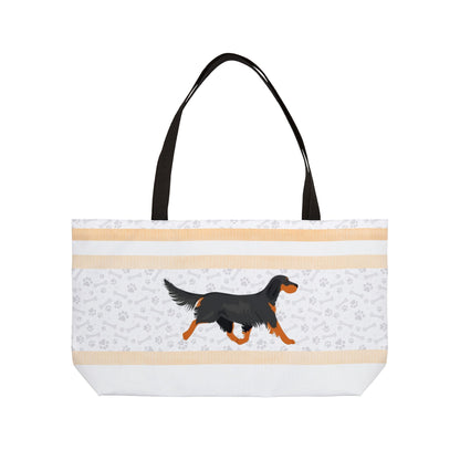 Coral Gordon Setter Weekender Bag