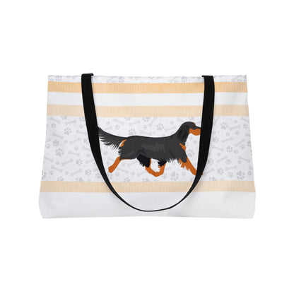 Coral Gordon Setter Weekender Bag